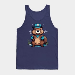 Beaver gifts for kids and adults Tank Top